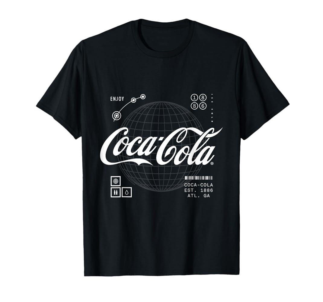 Amazon.com: Coca-Cola - Globe Logo Atlanta Georgia Since